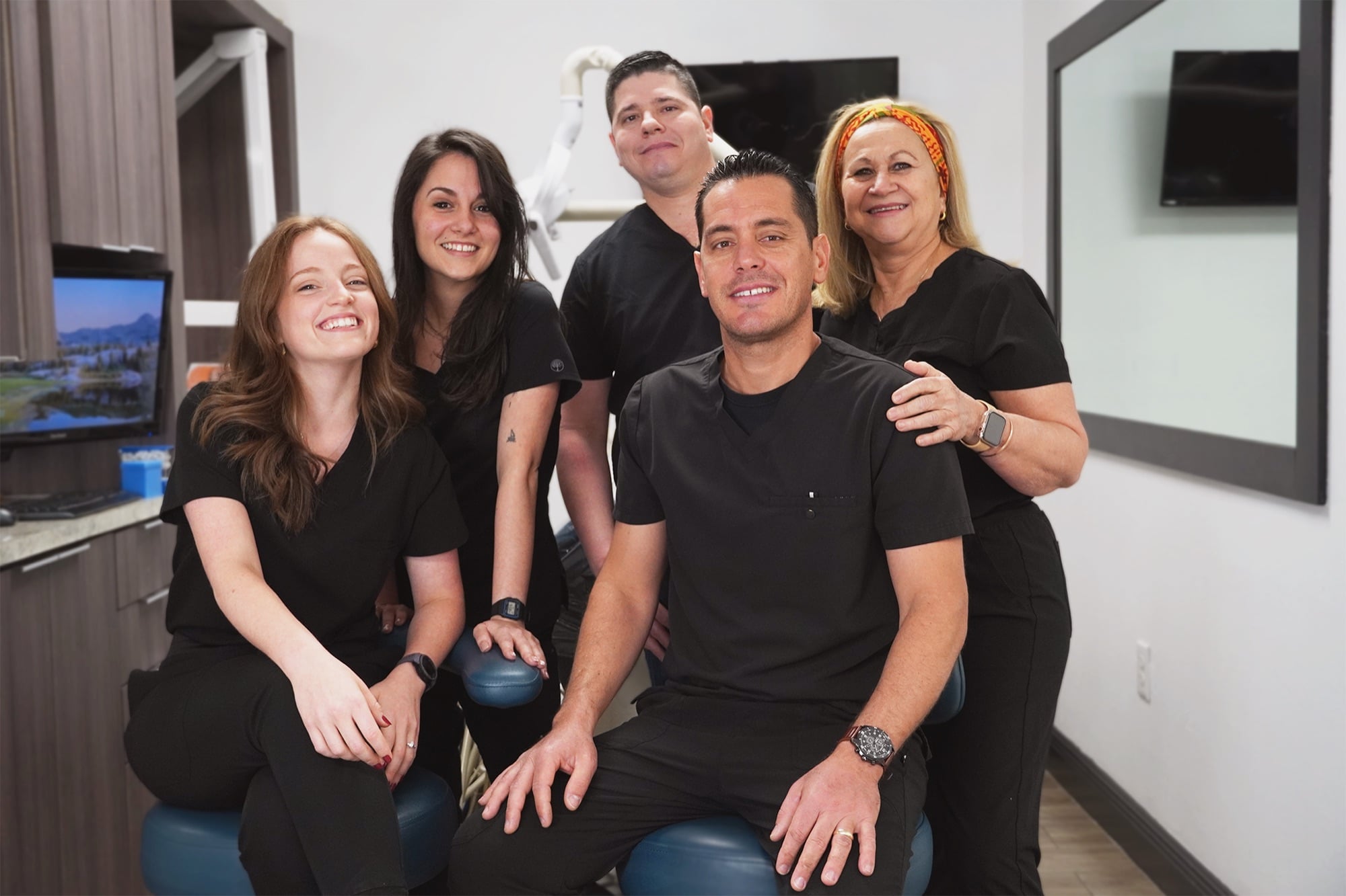 The Hialeah City Dental team in the practice